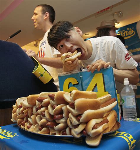 asian hot dog eating champion